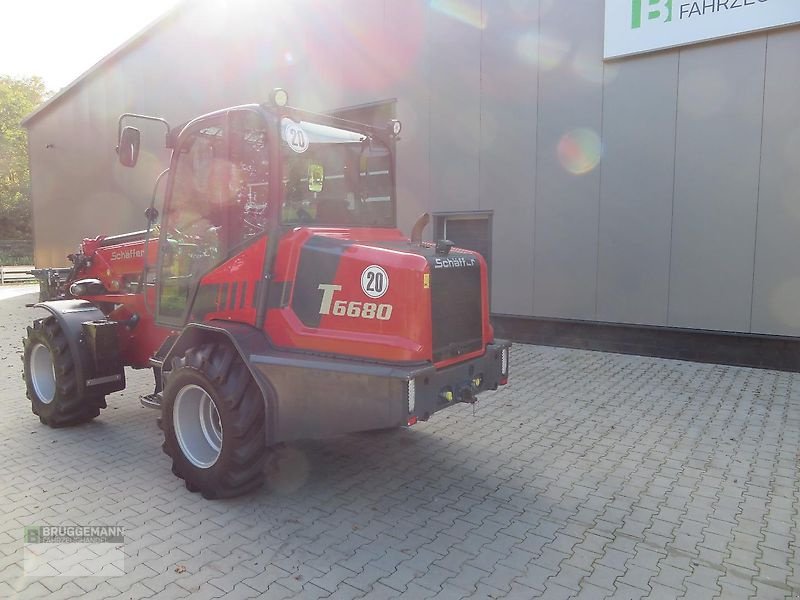 Teleskoplader van het type Schäffer 6680T, ERST 1200 Stunden, Gebrauchtmaschine in Meppen (Foto 3)