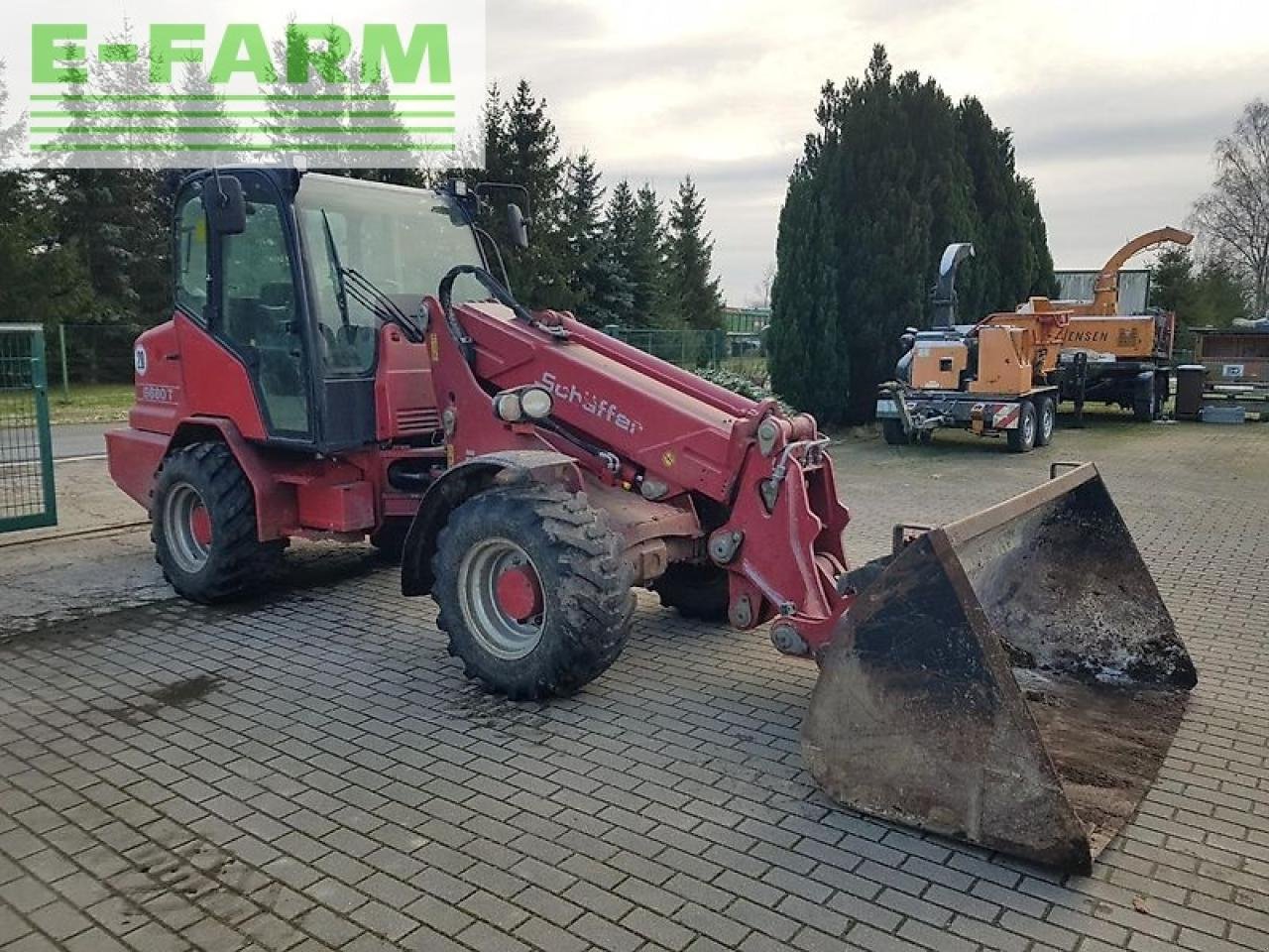 Teleskoplader van het type Schäffer 6680t, Gebrauchtmaschine in EIXEN (Foto 3)