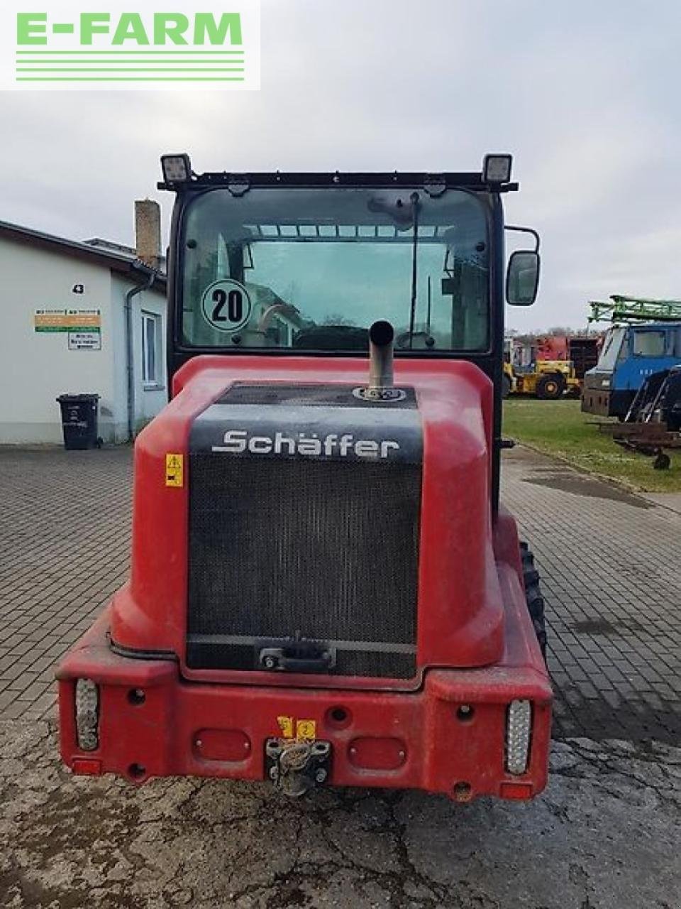 Teleskoplader van het type Schäffer 6680t, Gebrauchtmaschine in EIXEN (Foto 4)