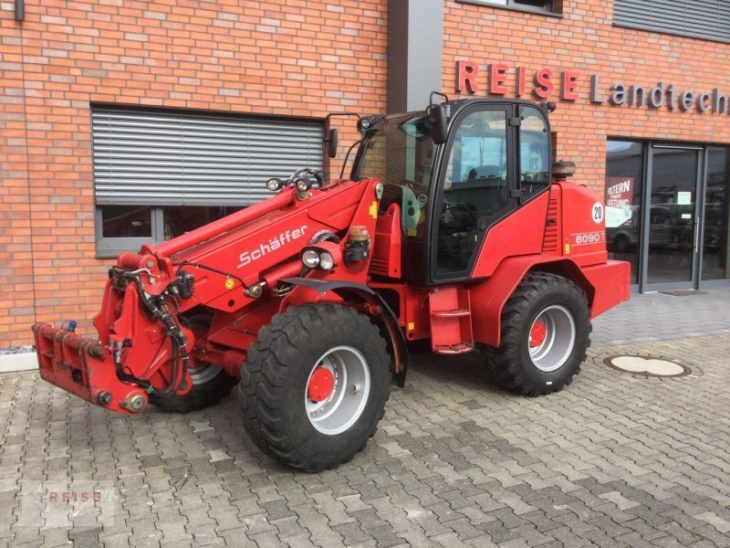 Teleskoplader van het type Schäffer 8090 T, Gebrauchtmaschine in Lippetal / Herzfeld (Foto 1)