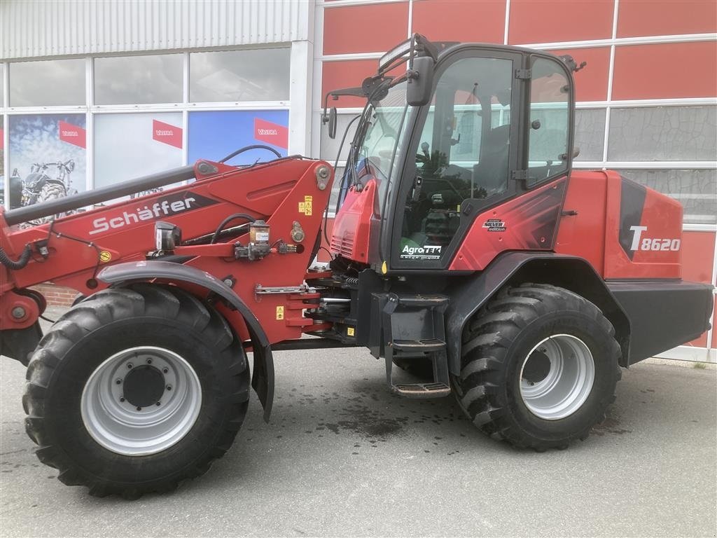 Teleskoplader van het type Schäffer 8620 T Centralsmøring og store hjul, Gebrauchtmaschine in Hobro (Foto 4)