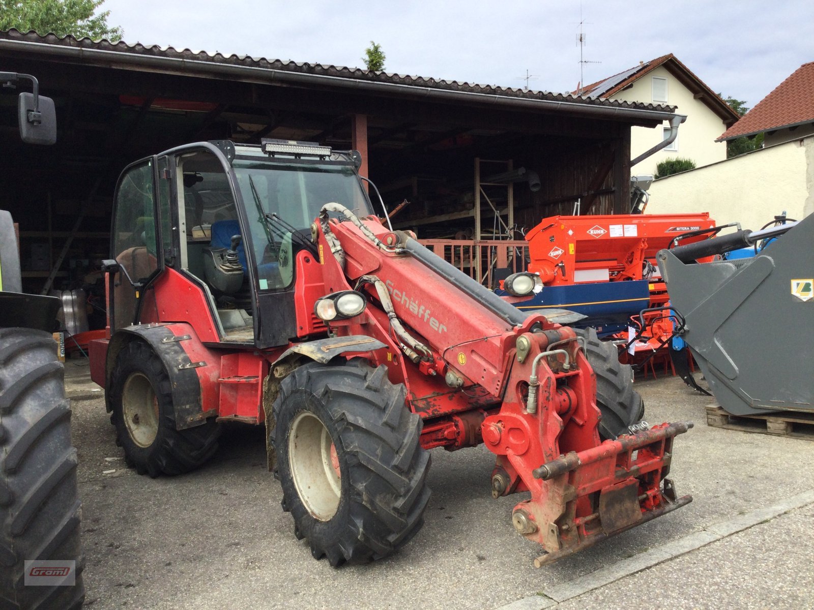 Teleskoplader van het type Schäffer 9310 T, Gebrauchtmaschine in Kößlarn (Foto 2)