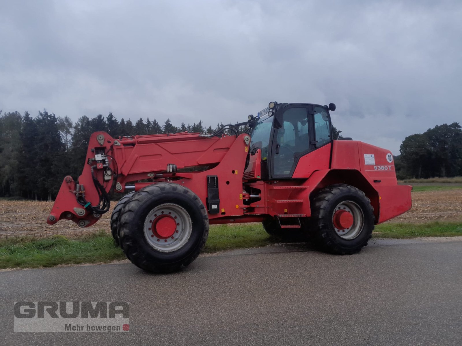 Teleskoplader van het type Schäffer 9380 T, Gebrauchtmaschine in Friedberg-Derching (Foto 4)