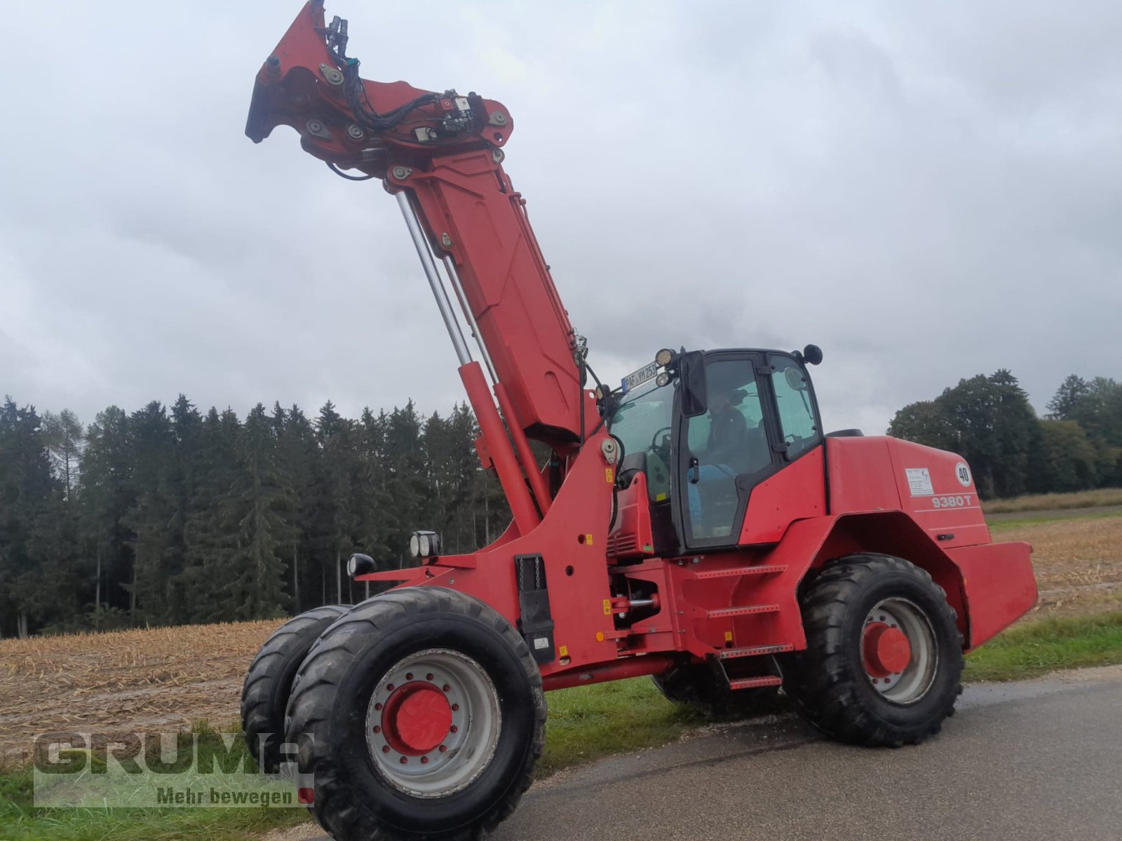 Teleskoplader typu Schäffer 9380 T, Gebrauchtmaschine v Friedberg-Derching (Obrázek 9)