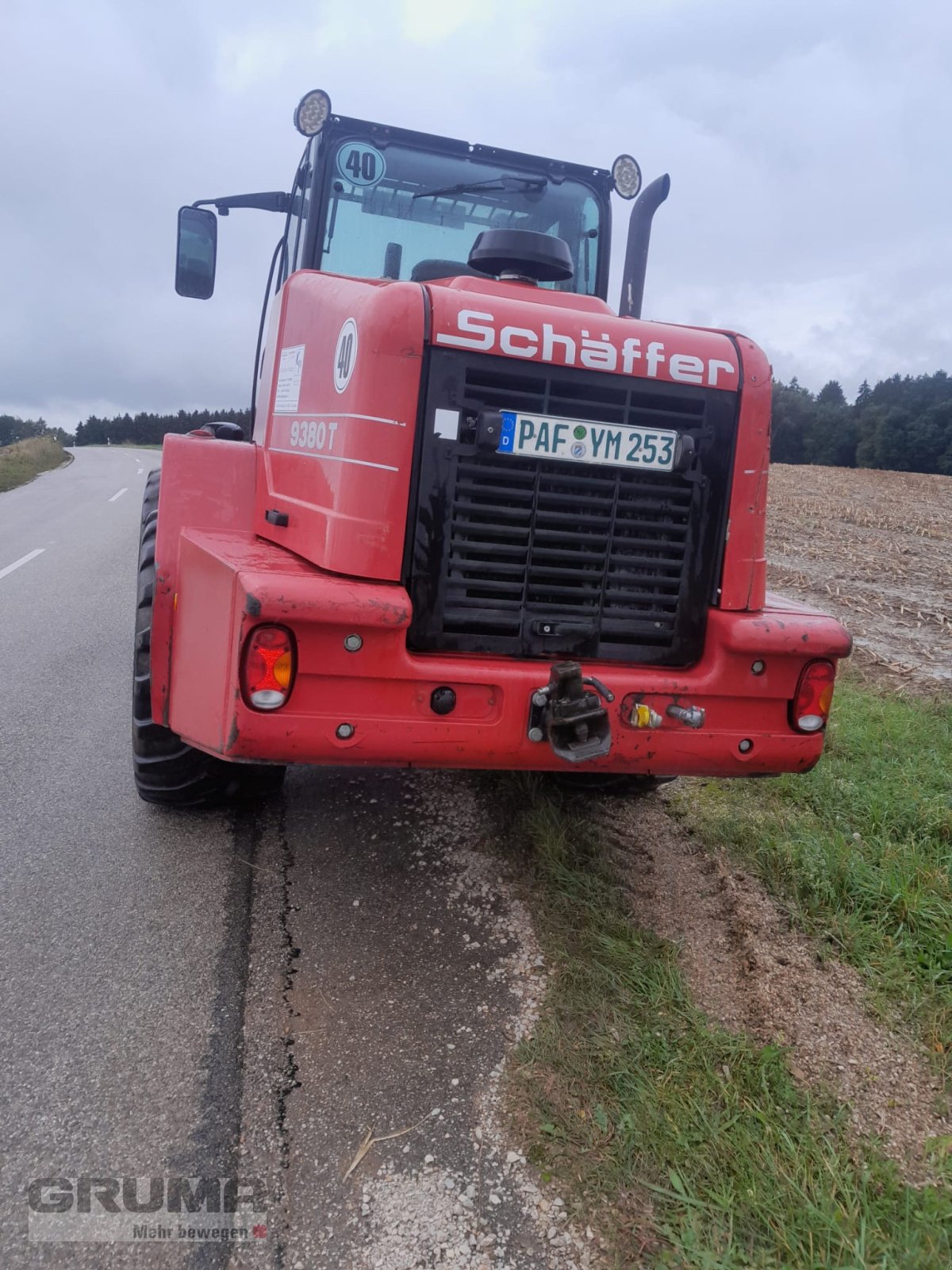 Teleskoplader typu Schäffer 9380 T, Gebrauchtmaschine w Friedberg-Derching (Zdjęcie 11)