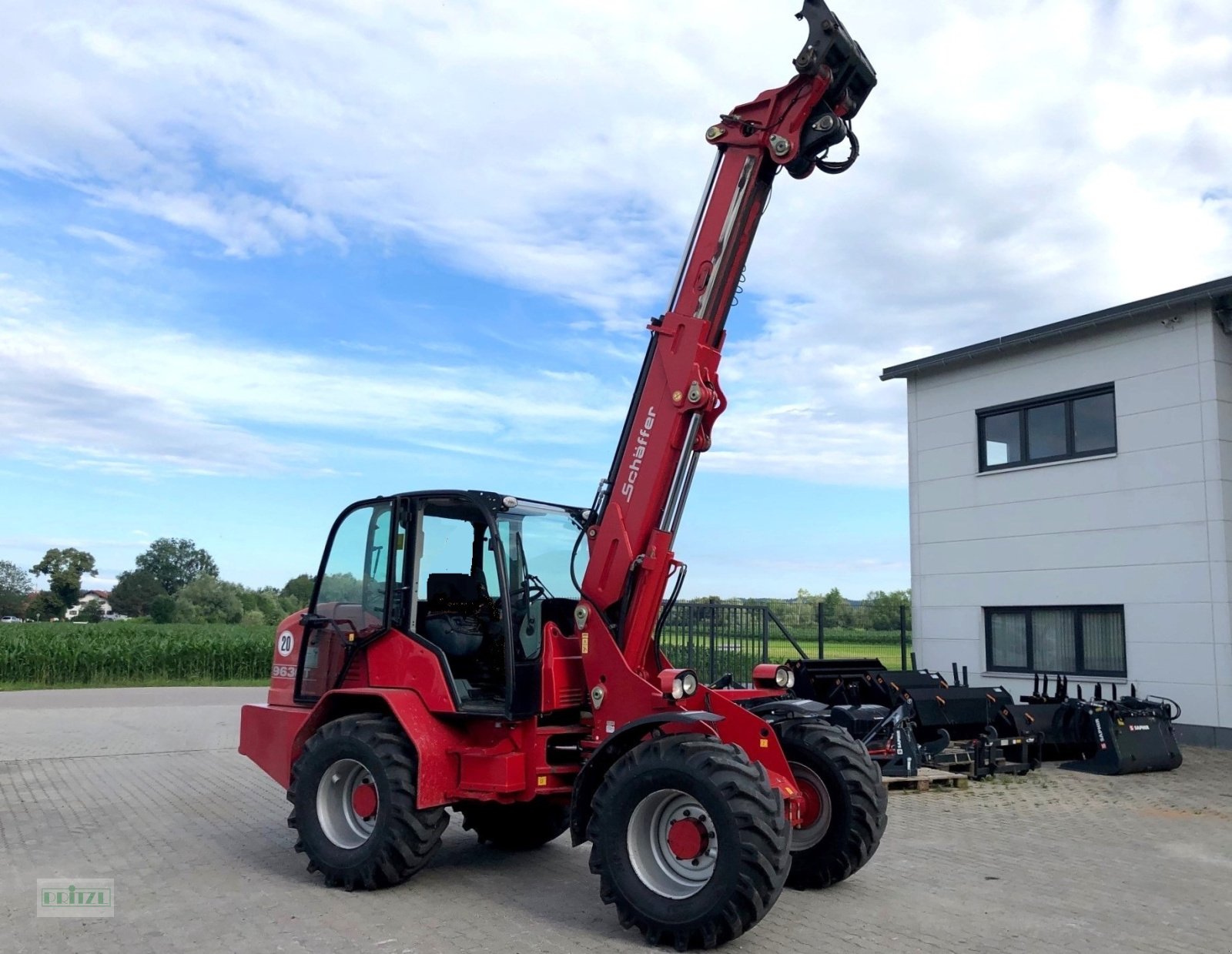 Teleskoplader tip Schäffer 9630 T, Gebrauchtmaschine in Bruckmühl (Poză 1)