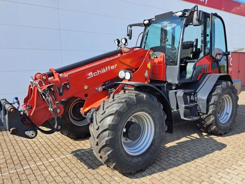 Teleskoplader van het type Schäffer 9640 T-2, Vorführmaschine in Freiberg (Foto 1)