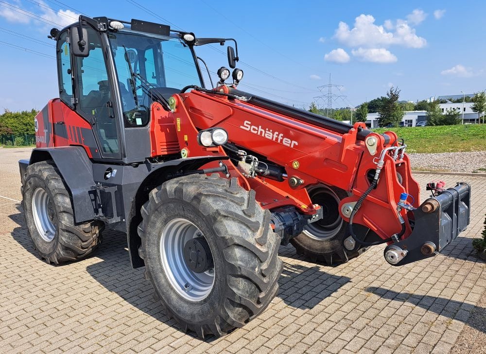 Teleskoplader van het type Schäffer 9640 T-2, Vorführmaschine in Freiberg (Foto 11)