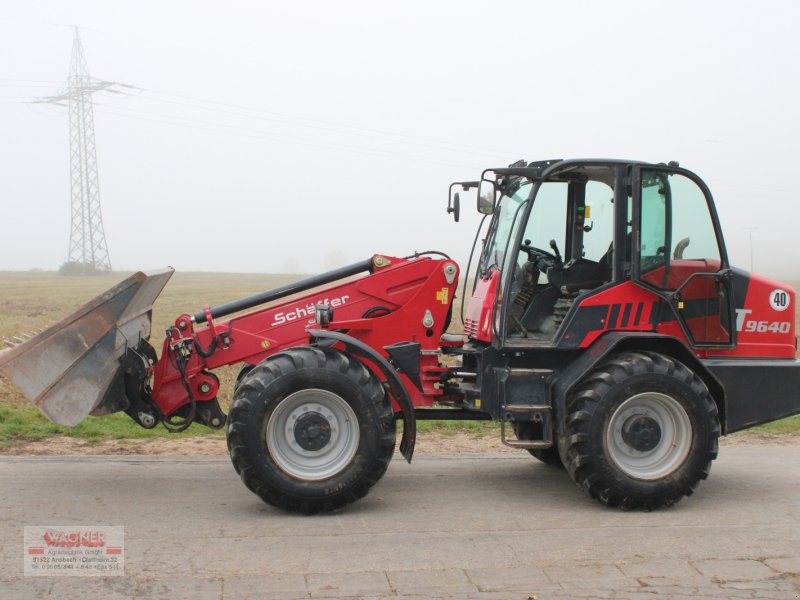 Teleskoplader van het type Schäffer 9640 T, Gebrauchtmaschine in Ansbach