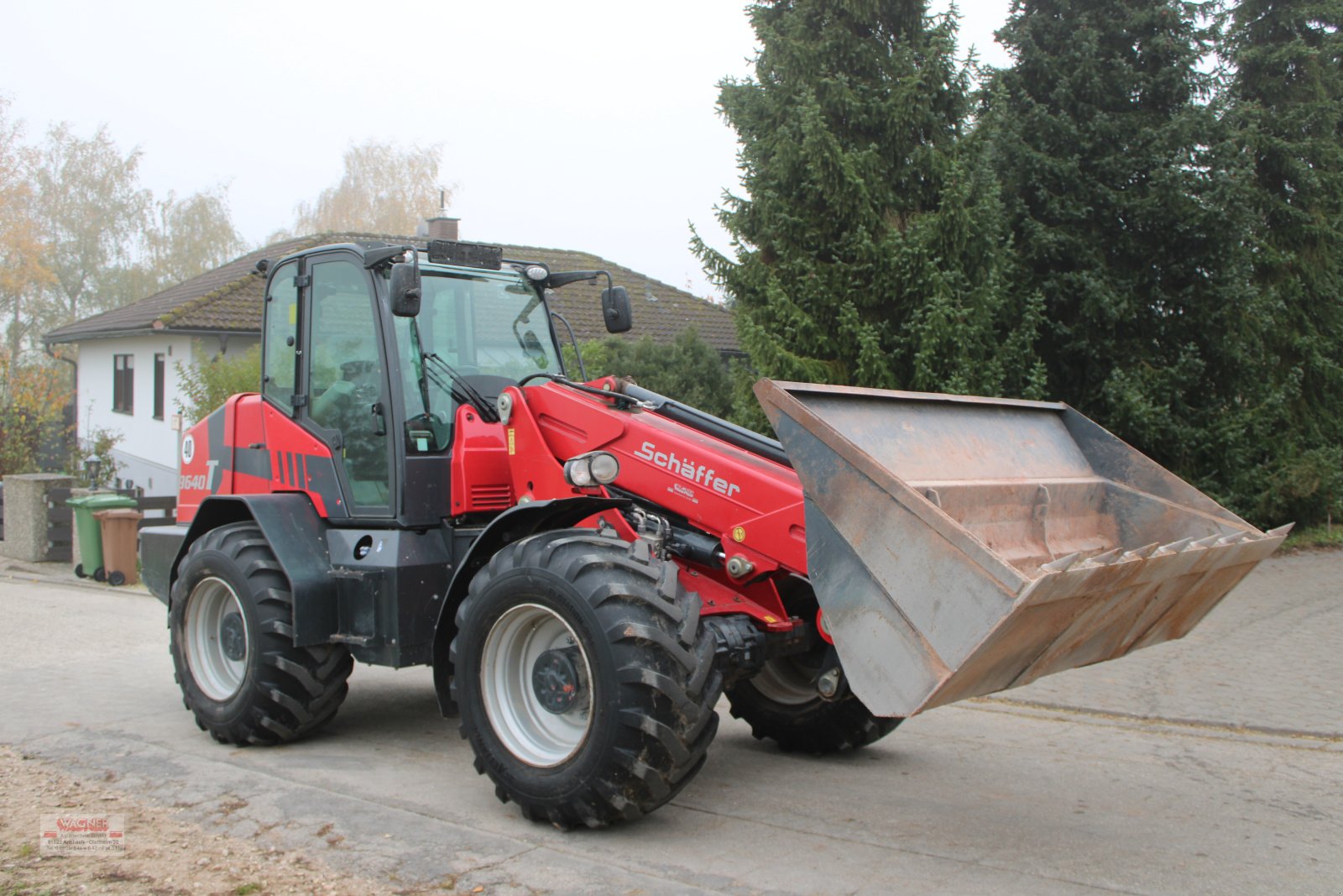 Teleskoplader van het type Schäffer 9640 T, Gebrauchtmaschine in Ansbach (Foto 2)