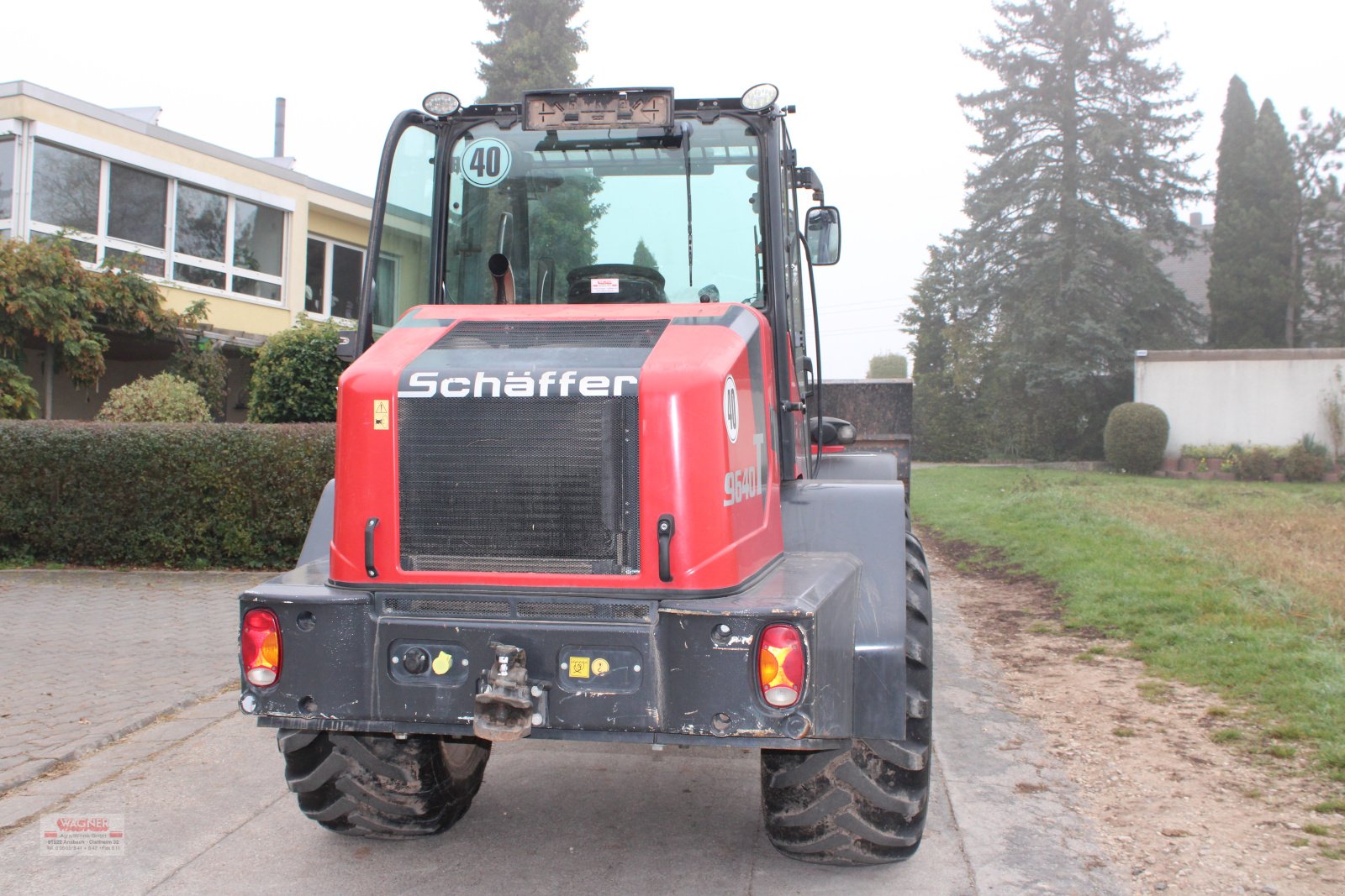 Teleskoplader van het type Schäffer 9640 T, Gebrauchtmaschine in Ansbach (Foto 3)