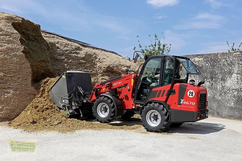 Teleskoplader tip Schäffer kurzfristig Lieferbar 4670T-2 Kabine Euro-Aufnahme, Neumaschine in Neuenkirchen-Vinte (Poză 2)