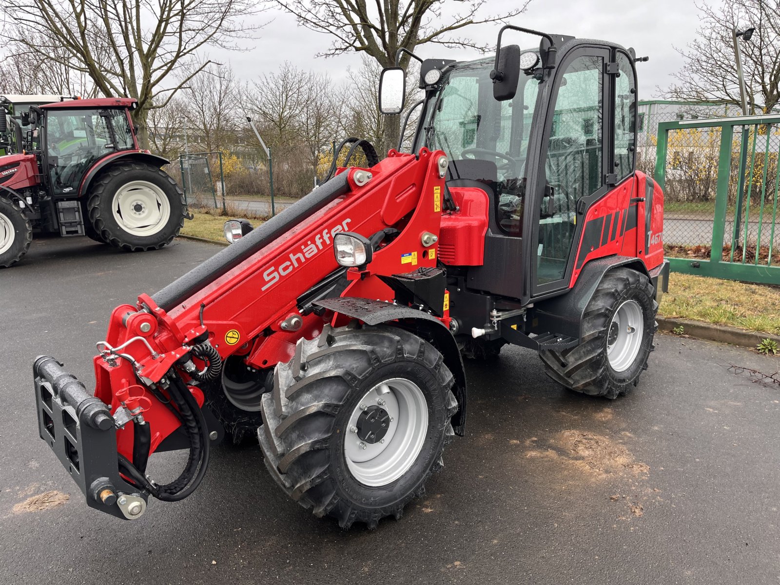 Teleskoplader tip Schäffer Teleradlader 4670T-2, Neumaschine in Tüttleben (Poză 1)