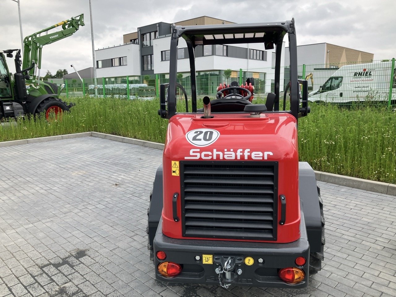 Teleskoplader del tipo Schäffer Teleradlader Typ 3650T, Neumaschine In Amöneburg-Roßdorf (Immagine 4)