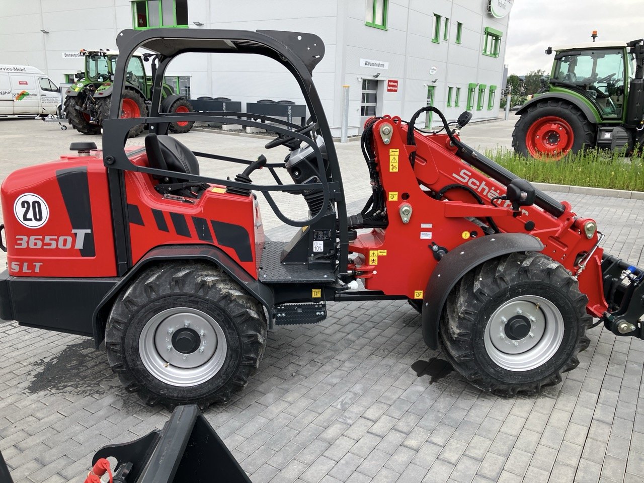 Teleskoplader del tipo Schäffer Teleradlader Typ 3650T, Neumaschine In Amöneburg-Roßdorf (Immagine 1)