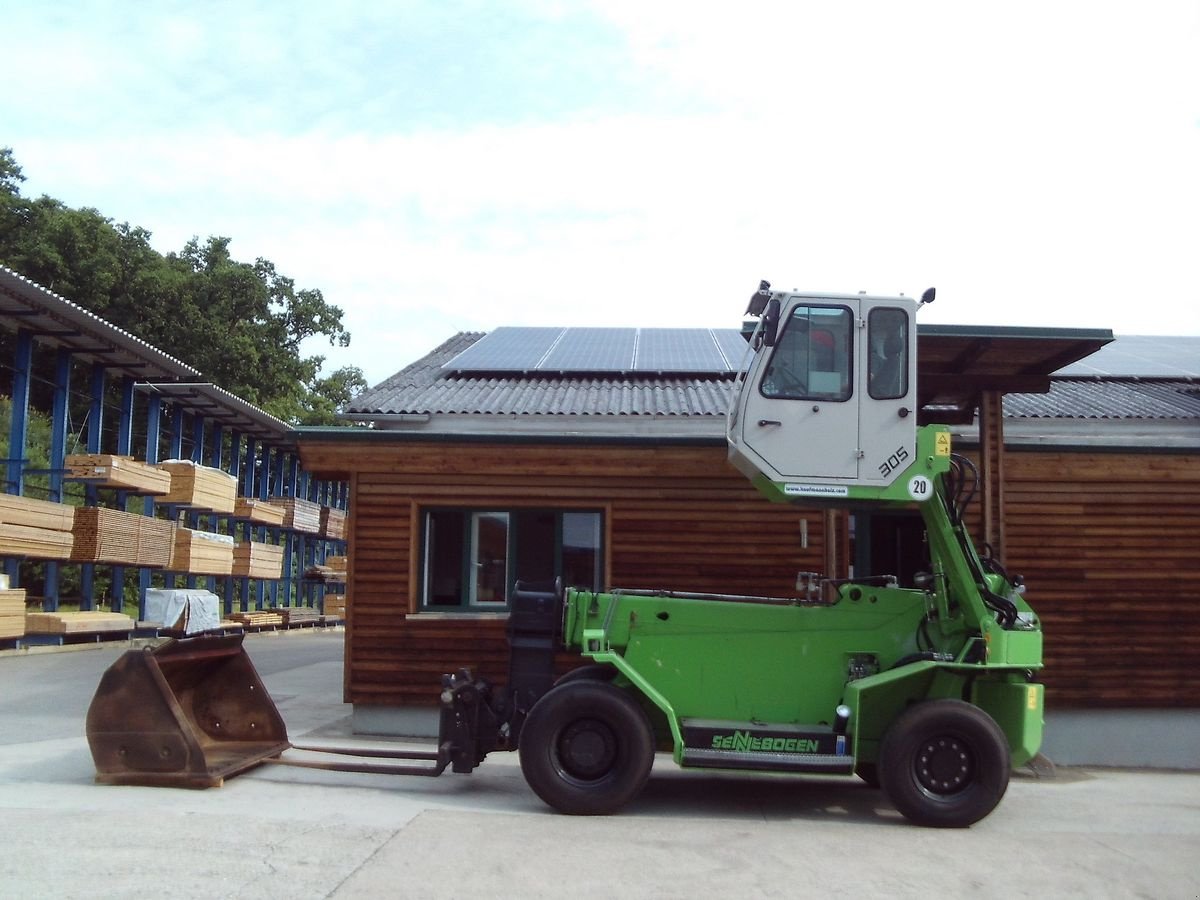 Teleskoplader van het type Sennebogen 305 Multihandler ( 7,3m 5t ) hochfahrbare Kabine, Gebrauchtmaschine in St. Nikolai ob Draßling (Foto 1)