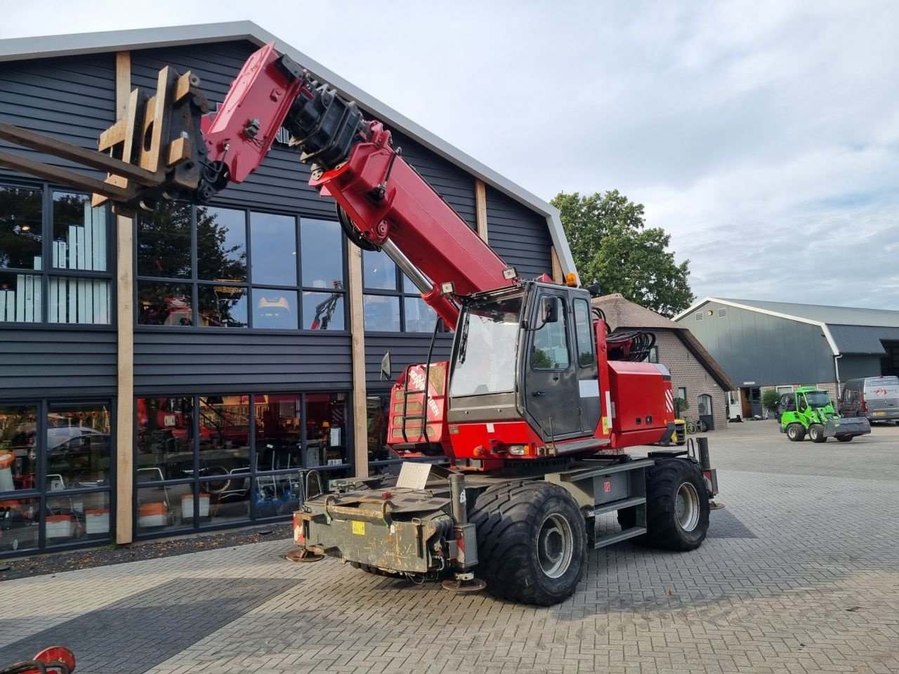 Teleskoplader del tipo Sennebogen 608, Gebrauchtmaschine In Lunteren (Immagine 3)