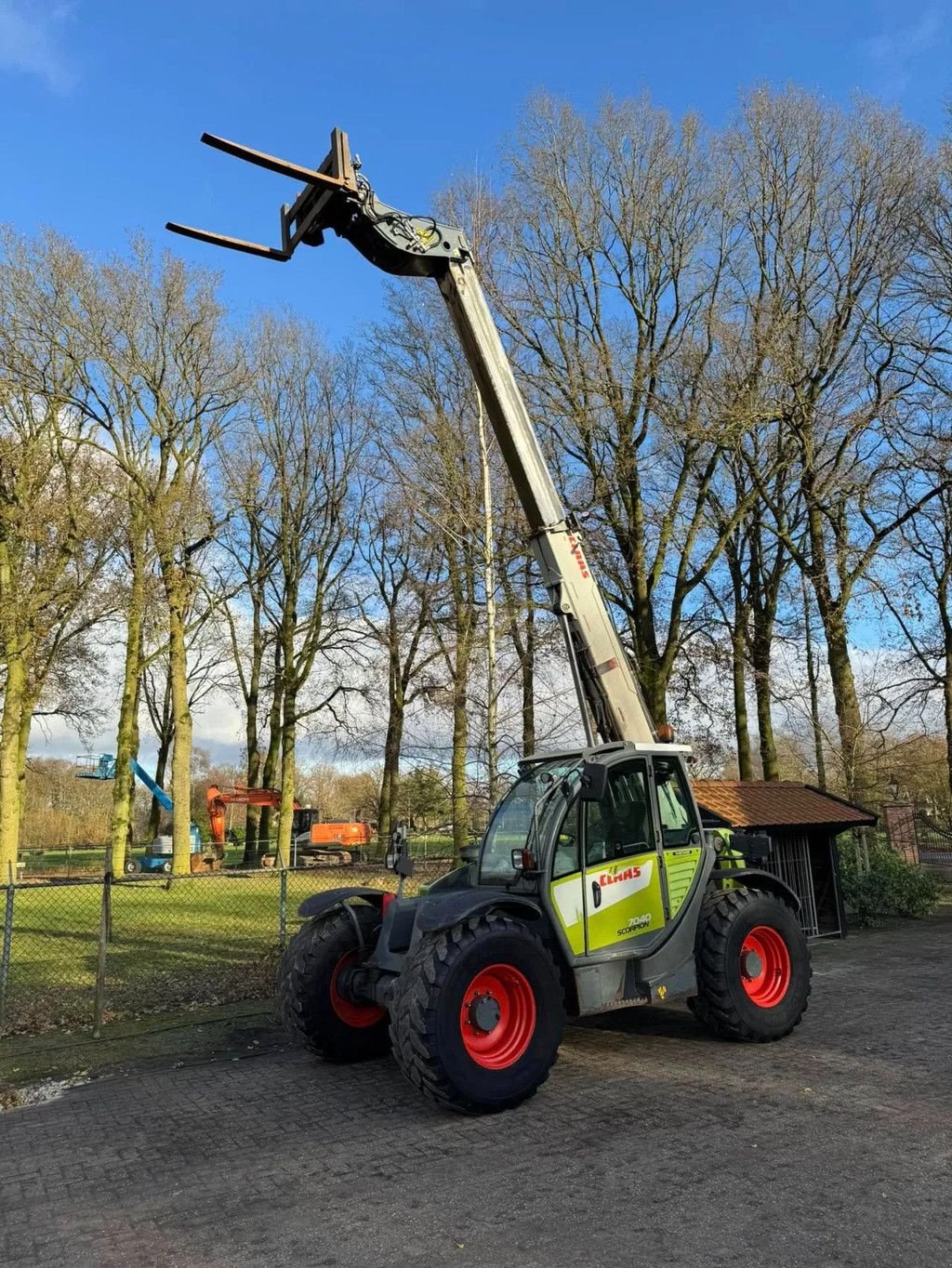 Teleskoplader typu Sonstige Claas 7040 Scorpion Vario verreiker, Gebrauchtmaschine w Harskamp (Zdjęcie 5)