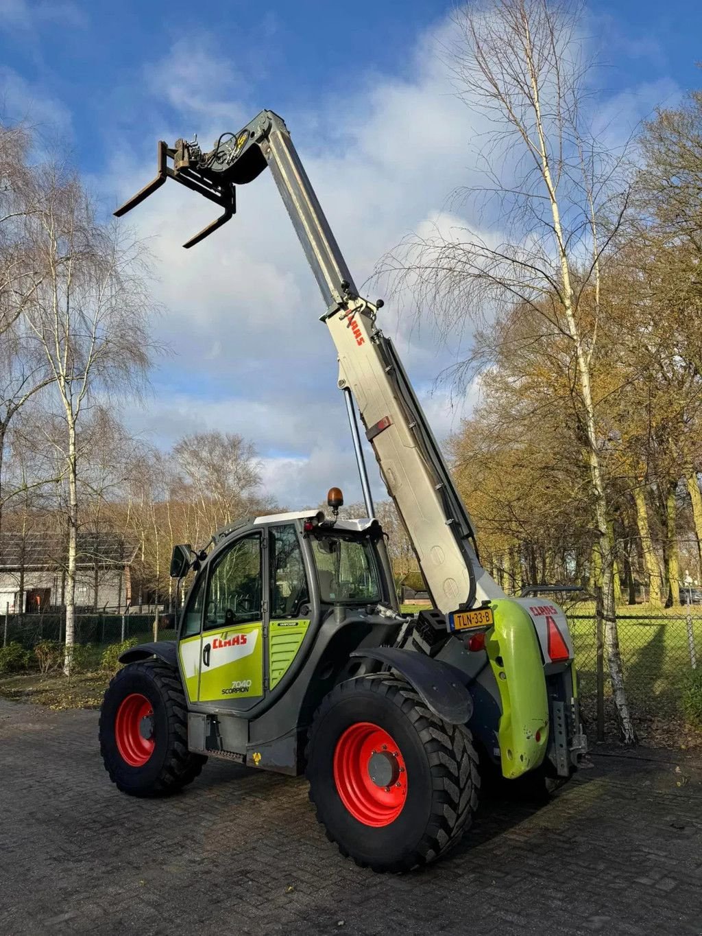 Teleskoplader typu Sonstige Claas 7040 Scorpion Vario verreiker, Gebrauchtmaschine w Harskamp (Zdjęcie 7)