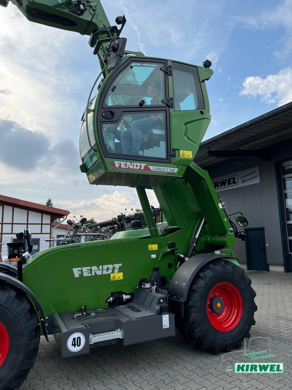 Teleskoplader of the type Sonstige Fendt Cargo T740, Gebrauchtmaschine in Blankenheim (Picture 10)