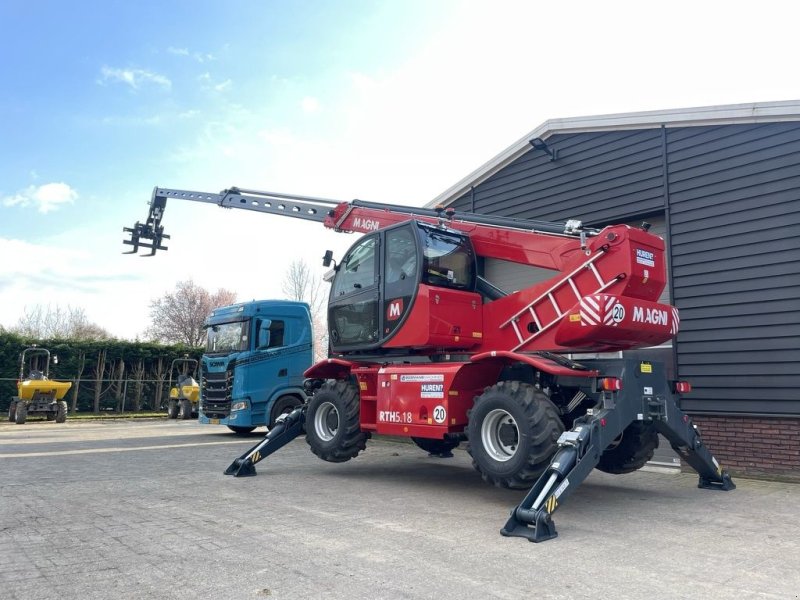 Teleskoplader van het type Sonstige MAGNI RTH 5.18 roterende verreiker 5 T 18 m, Gebrauchtmaschine in Neer (Foto 1)