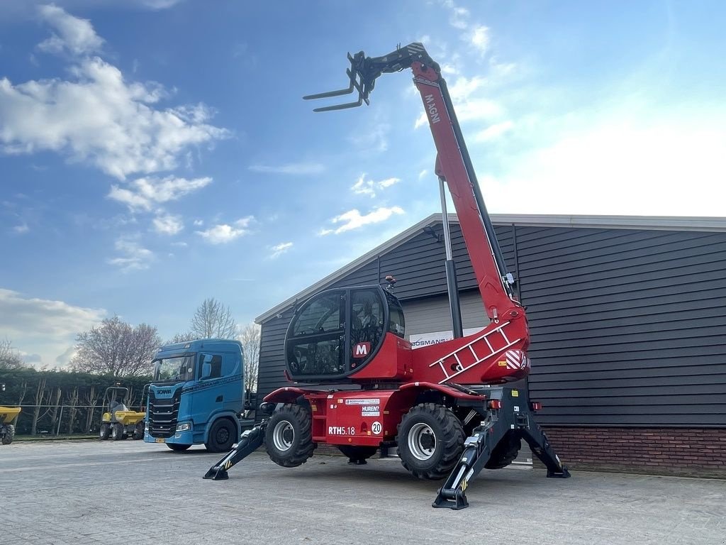 Teleskoplader van het type Sonstige MAGNI RTH 5.18 roterende verreiker BJ 2024, Gebrauchtmaschine in Neer (Foto 11)