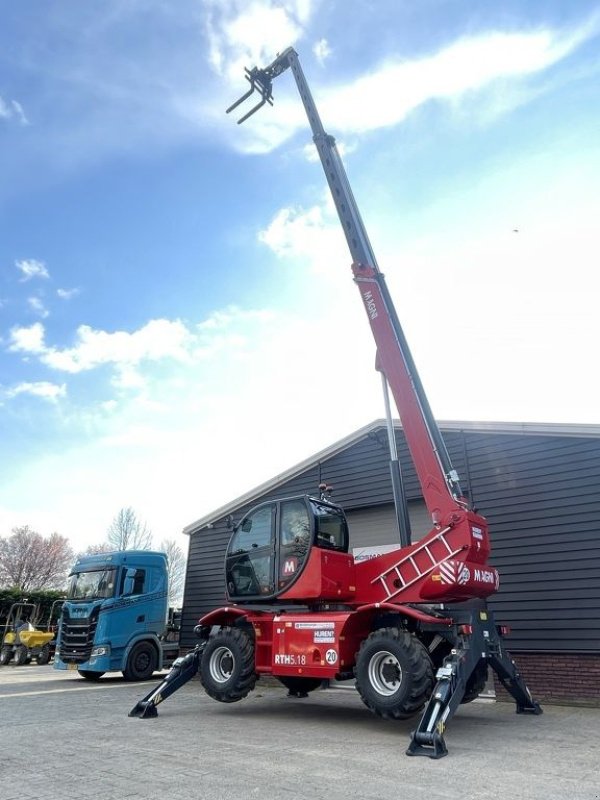 Teleskoplader typu Sonstige MAGNI RTH 5.18 roterende verreiker TE HUUR, Gebrauchtmaschine v Neer (Obrázok 3)