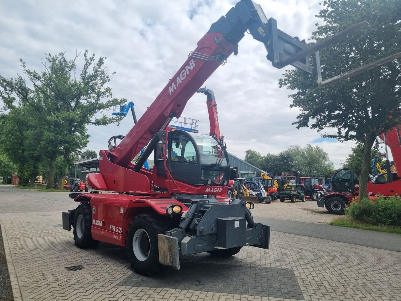 Teleskoplader typu Sonstige MAGNI RTH 5.21 Smart S, Gebrauchtmaschine w Lunteren (Zdjęcie 7)