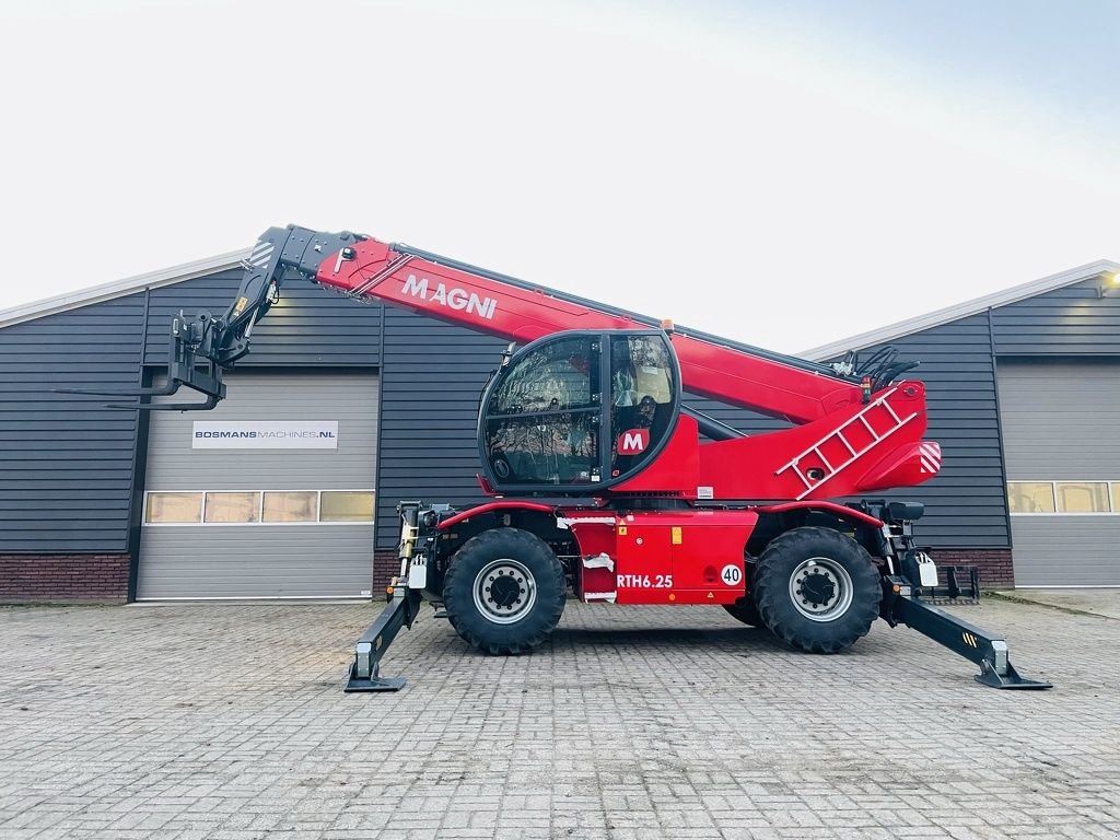 Teleskoplader van het type Sonstige MAGNI TE HUUR Magni RTH 6.25 roterende verreiker 6 T 25 M, Gebrauchtmaschine in Neer (Foto 3)