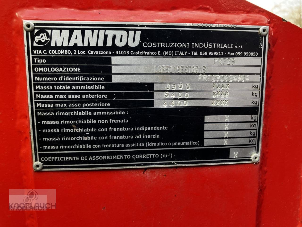 Teleskoplader του τύπου Sonstige Manitou 741-120LSU, Gebrauchtmaschine σε Ravensburg (Φωτογραφία 10)