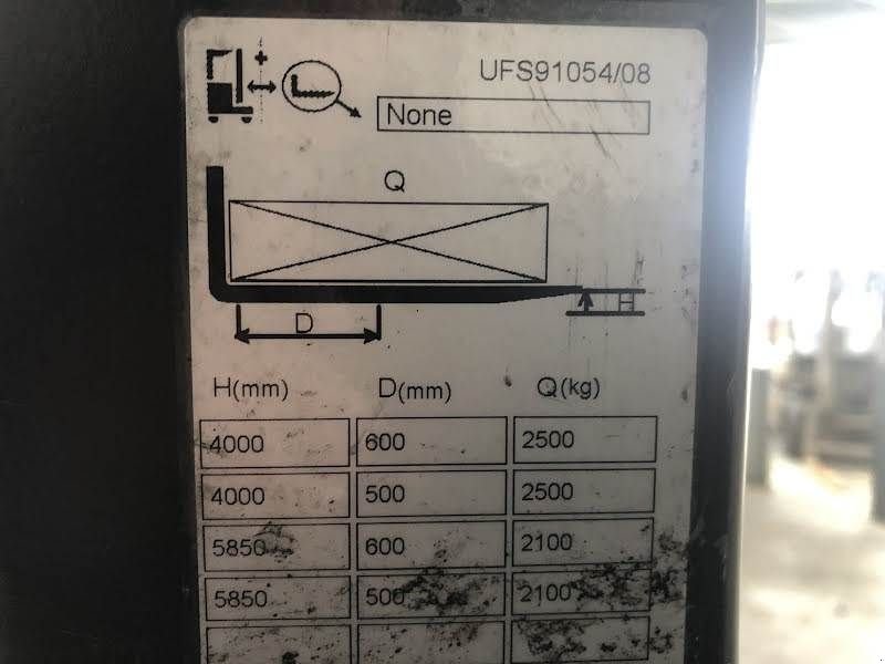 Teleskoplader des Typs Sonstige UniCarriers UFS250DTFVRE585, Gebrauchtmaschine in Aalst (Bild 8)