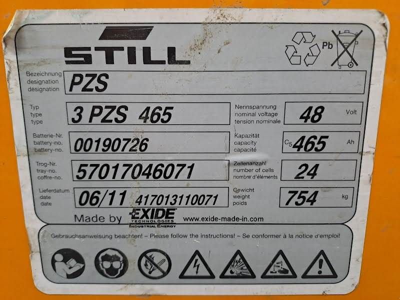 Teleskoplader του τύπου Still FM-X 14, Gebrauchtmaschine σε Waregem (Φωτογραφία 10)