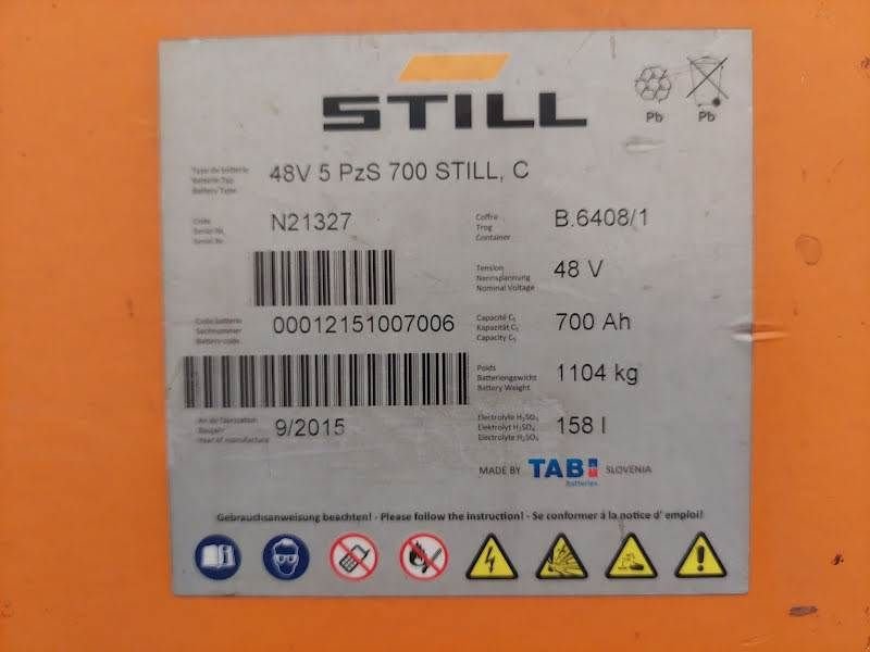 Teleskoplader a típus Still FM-X 17, Gebrauchtmaschine ekkor: Waregem (Kép 9)