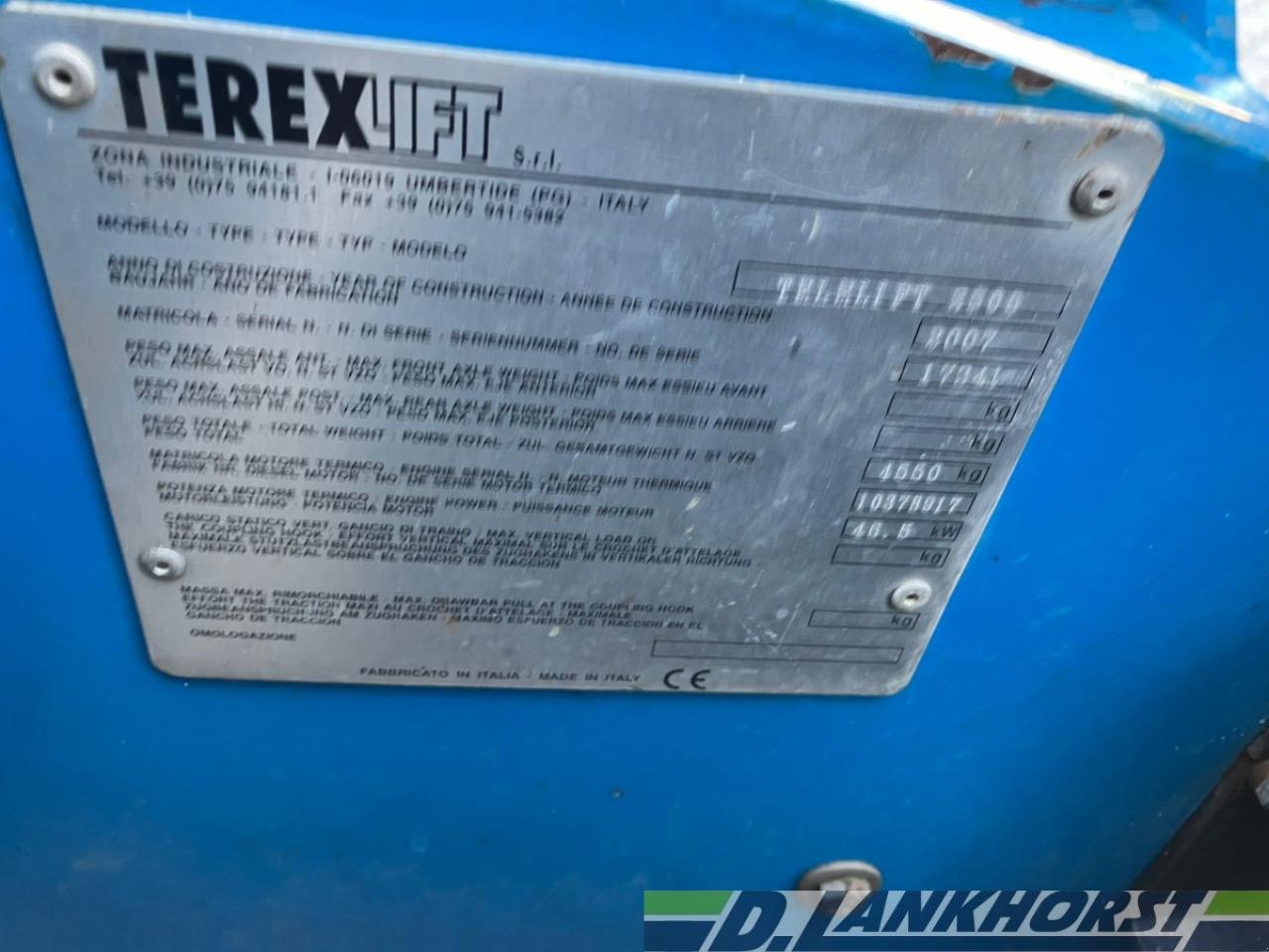 Teleskoplader от тип Terex Telelift 2506, Gebrauchtmaschine в Neuenhaus (Снимка 12)