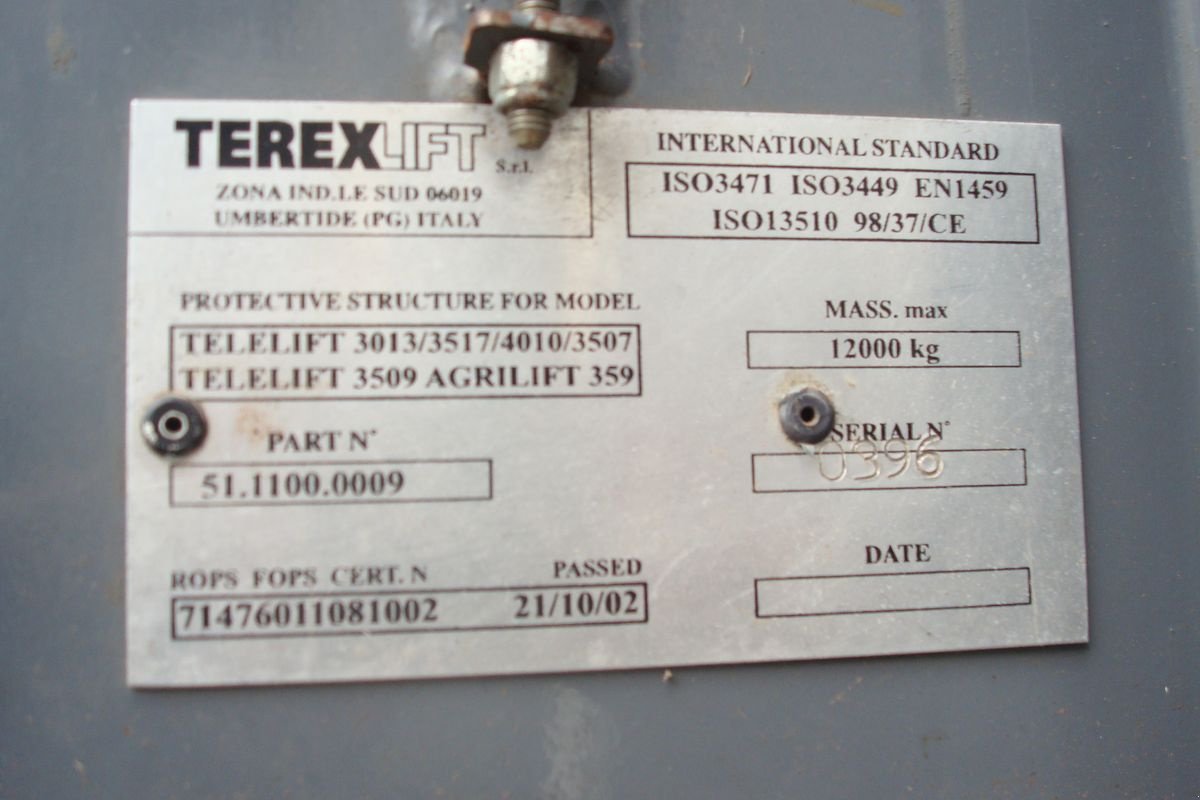 Teleskoplader του τύπου Terex Telelift 3517, Gebrauchtmaschine σε Judenburg (Φωτογραφία 19)