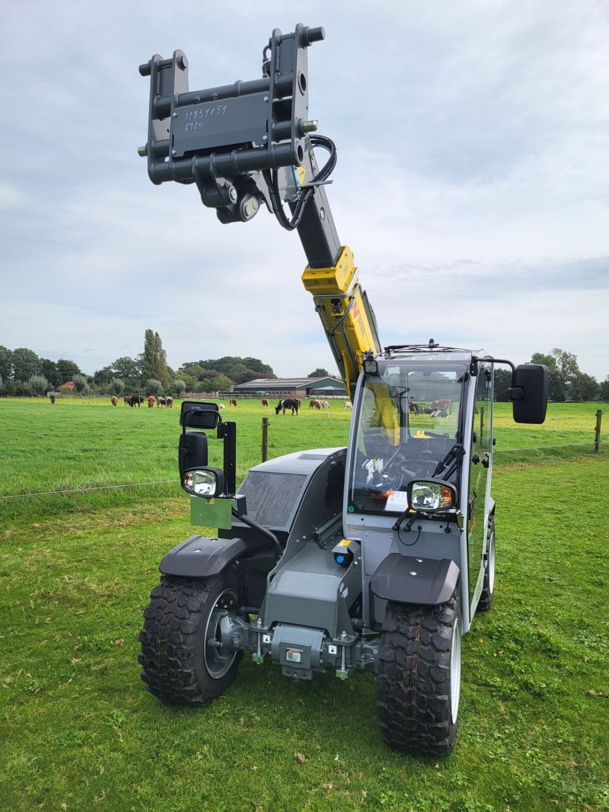 Teleskoplader of the type Wacker Neuson TH412, Neumaschine in Ede (Picture 3)