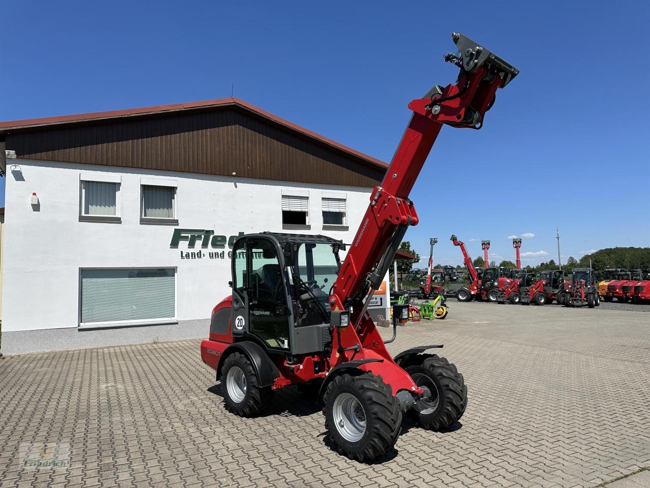 Teleskoplader tip Weidemann  2080T, Neumaschine in Bad Lausick (Poză 1)