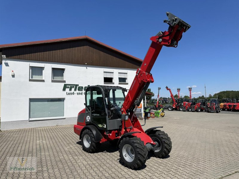 Teleskoplader van het type Weidemann  2080T, Neumaschine in Bad Lausick (Foto 1)