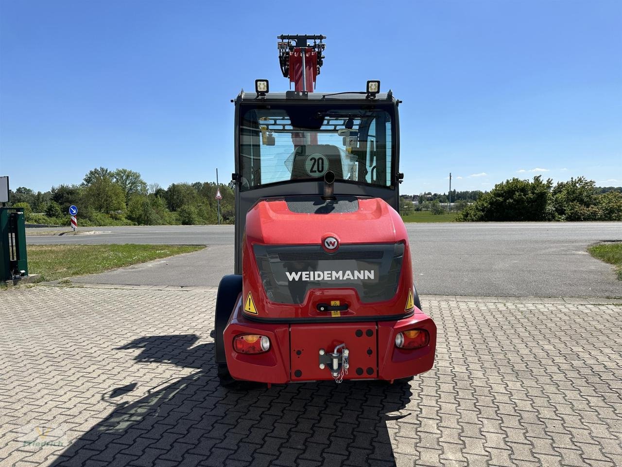 Teleskoplader van het type Weidemann  2080T, Neumaschine in Bad Lausick (Foto 3)