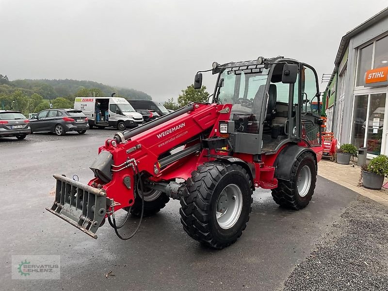 Teleskoplader van het type Weidemann  3080T mit Euroaufnahme + Achsen PA1422, Gebrauchtmaschine in Rittersdorf (Foto 2)