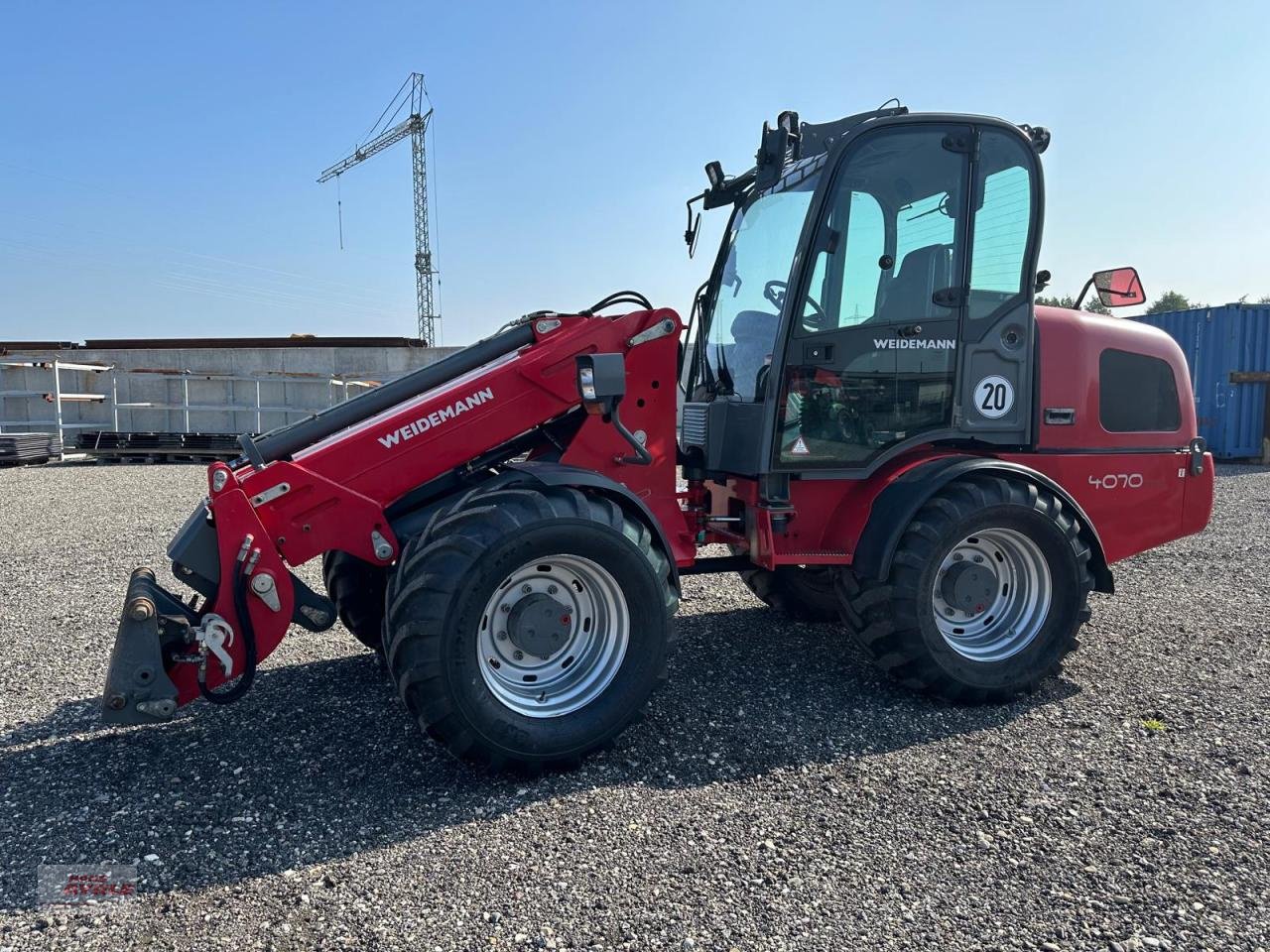 Teleskoplader typu Weidemann  4070 CX100 T Teleskop, Gebrauchtmaschine w Steinheim (Zdjęcie 1)