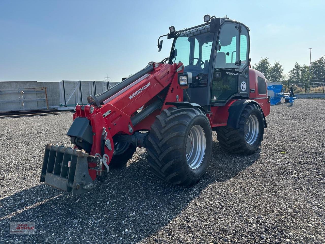 Teleskoplader Türe ait Weidemann  4070 CX100 T Teleskop, Gebrauchtmaschine içinde Steinheim (resim 2)