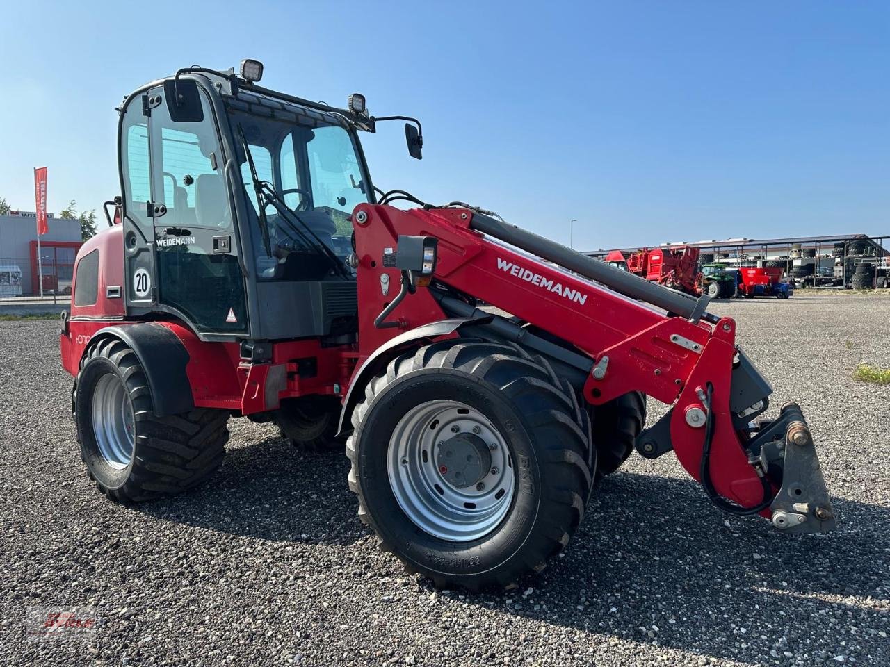 Teleskoplader typu Weidemann  4070 CX100 T Teleskop, Gebrauchtmaschine v Steinheim (Obrázek 5)