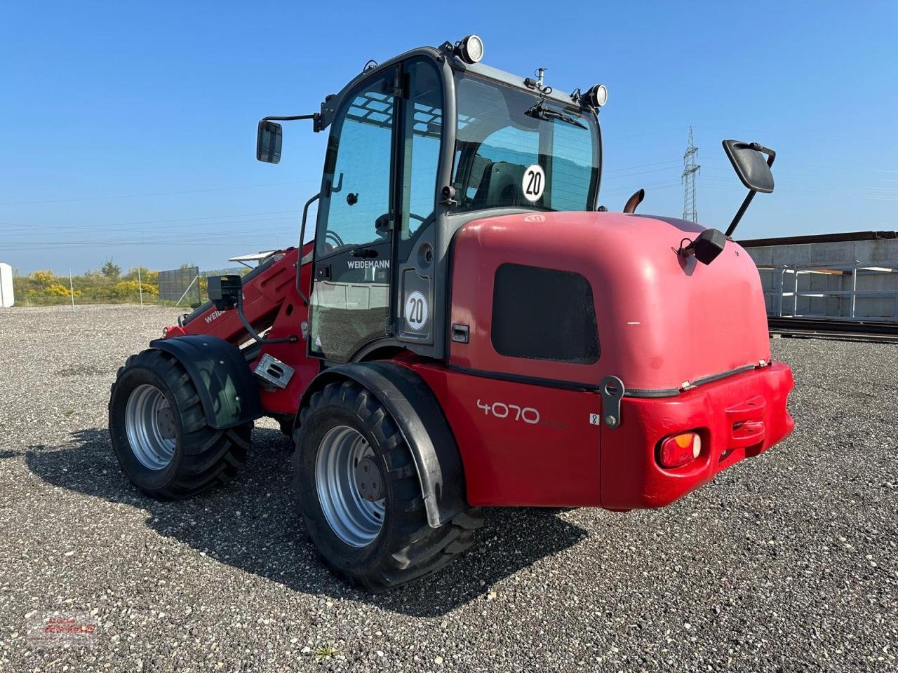 Teleskoplader typu Weidemann  4070 CX100 T Teleskop, Gebrauchtmaschine v Steinheim (Obrázok 8)