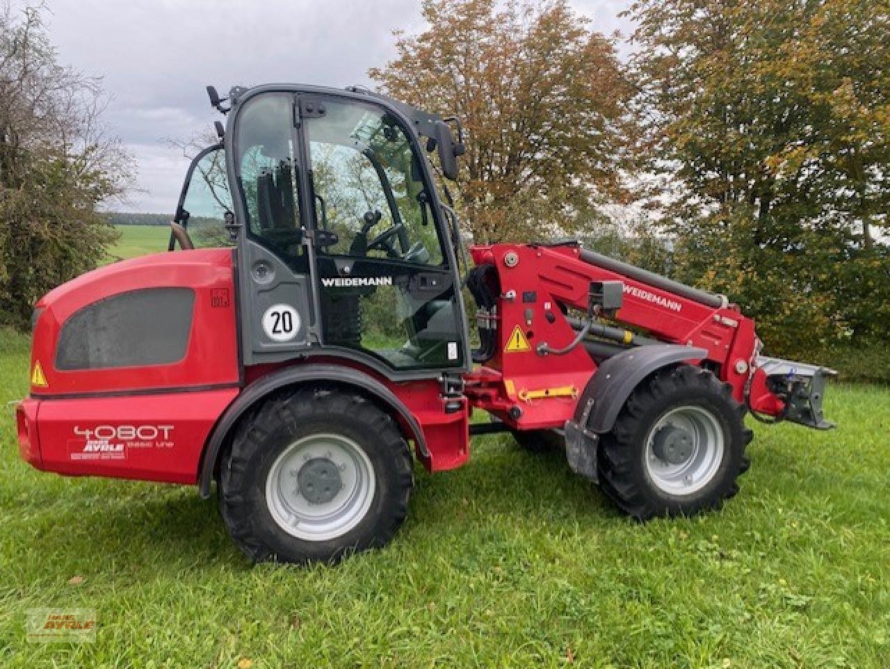 Teleskoplader typu Weidemann  4080T Basic Line, Gebrauchtmaschine v Steinheim (Obrázok 1)