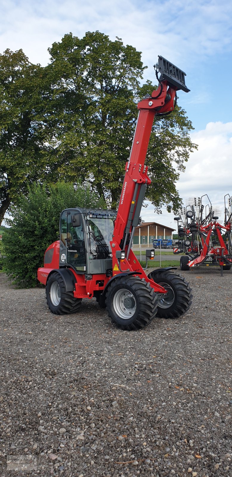 Teleskoplader del tipo Weidemann  4080T, Neumaschine en Altusried-Kimratshofen (Imagen 2)