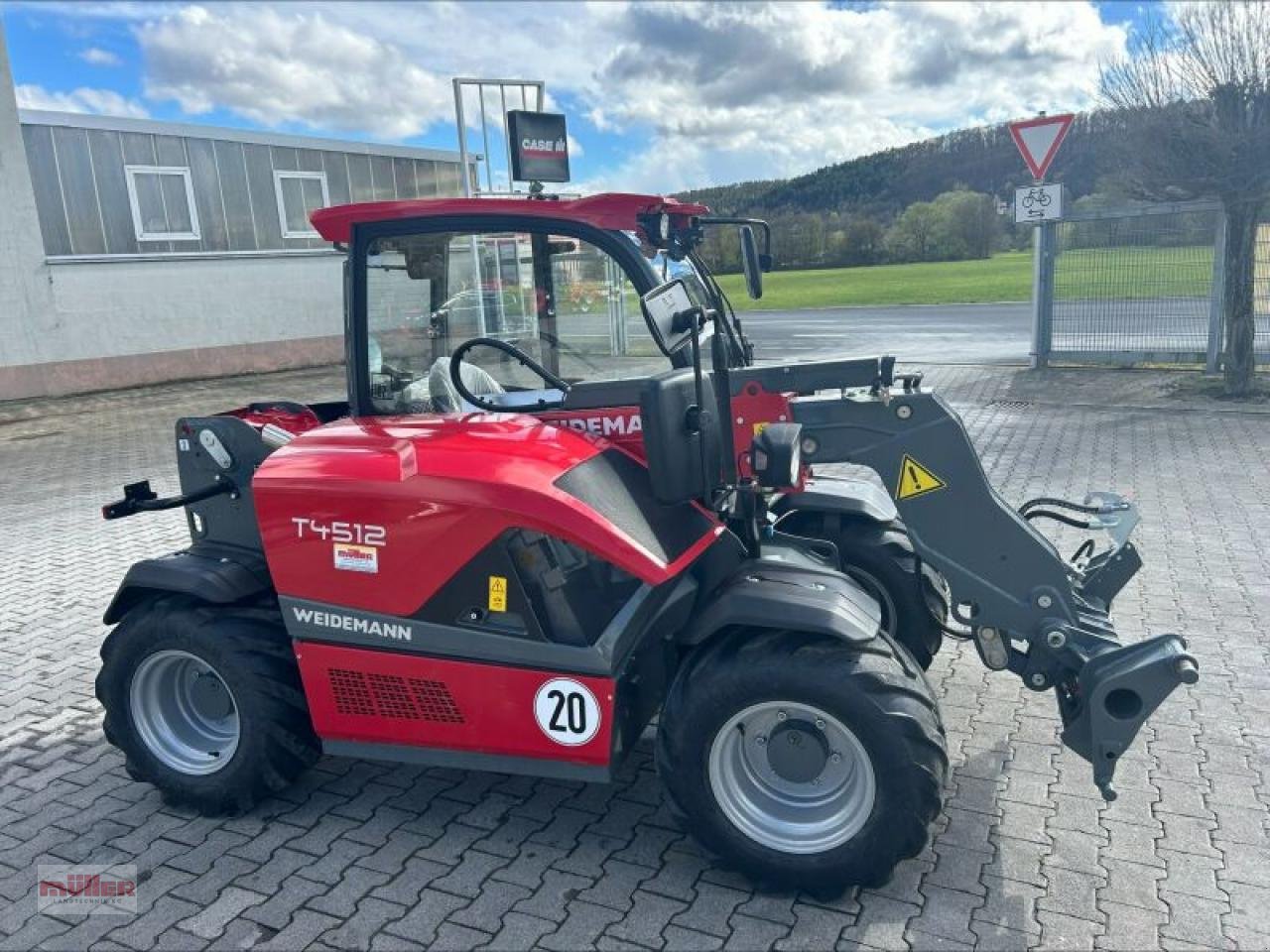 Teleskoplader typu Weidemann  4512 T, Gebrauchtmaschine w Holzhausen (Zdjęcie 1)