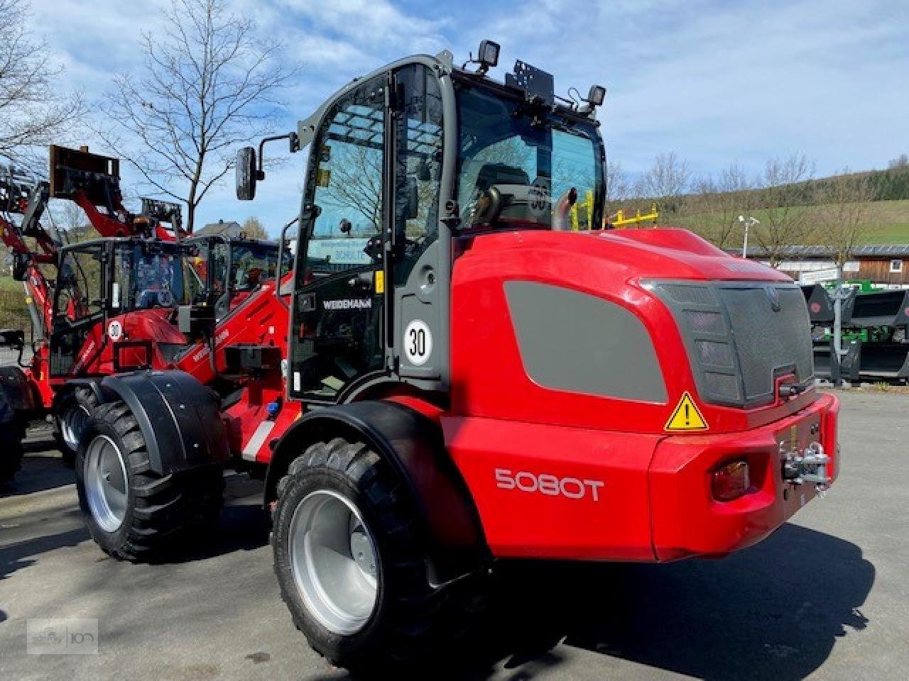 Teleskoplader van het type Weidemann  5080T Stage V, Neumaschine in Eslohe–Bremke (Foto 4)