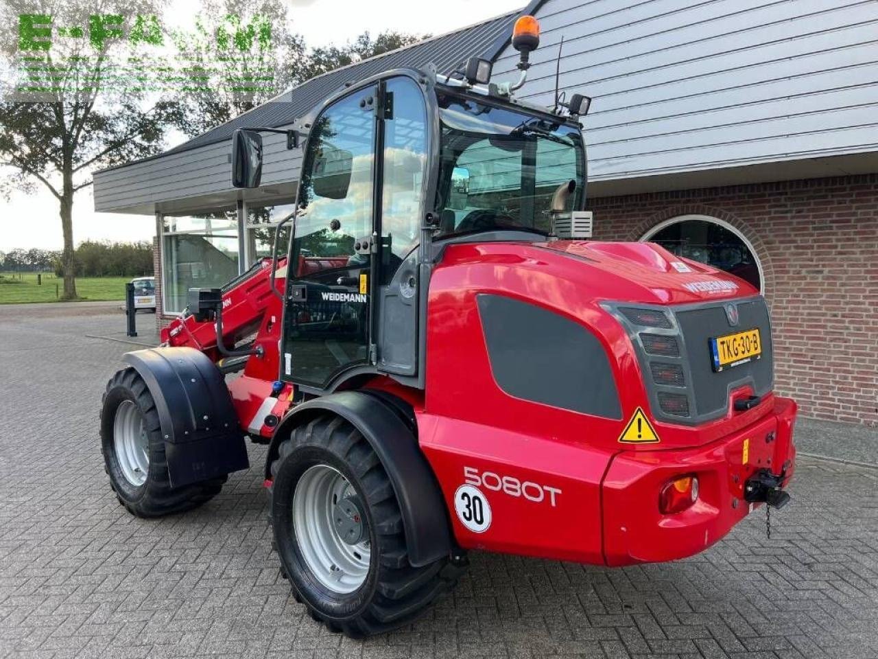 Teleskoplader van het type Weidemann  5080t, Gebrauchtmaschine in ag BROEKLAND (Foto 3)