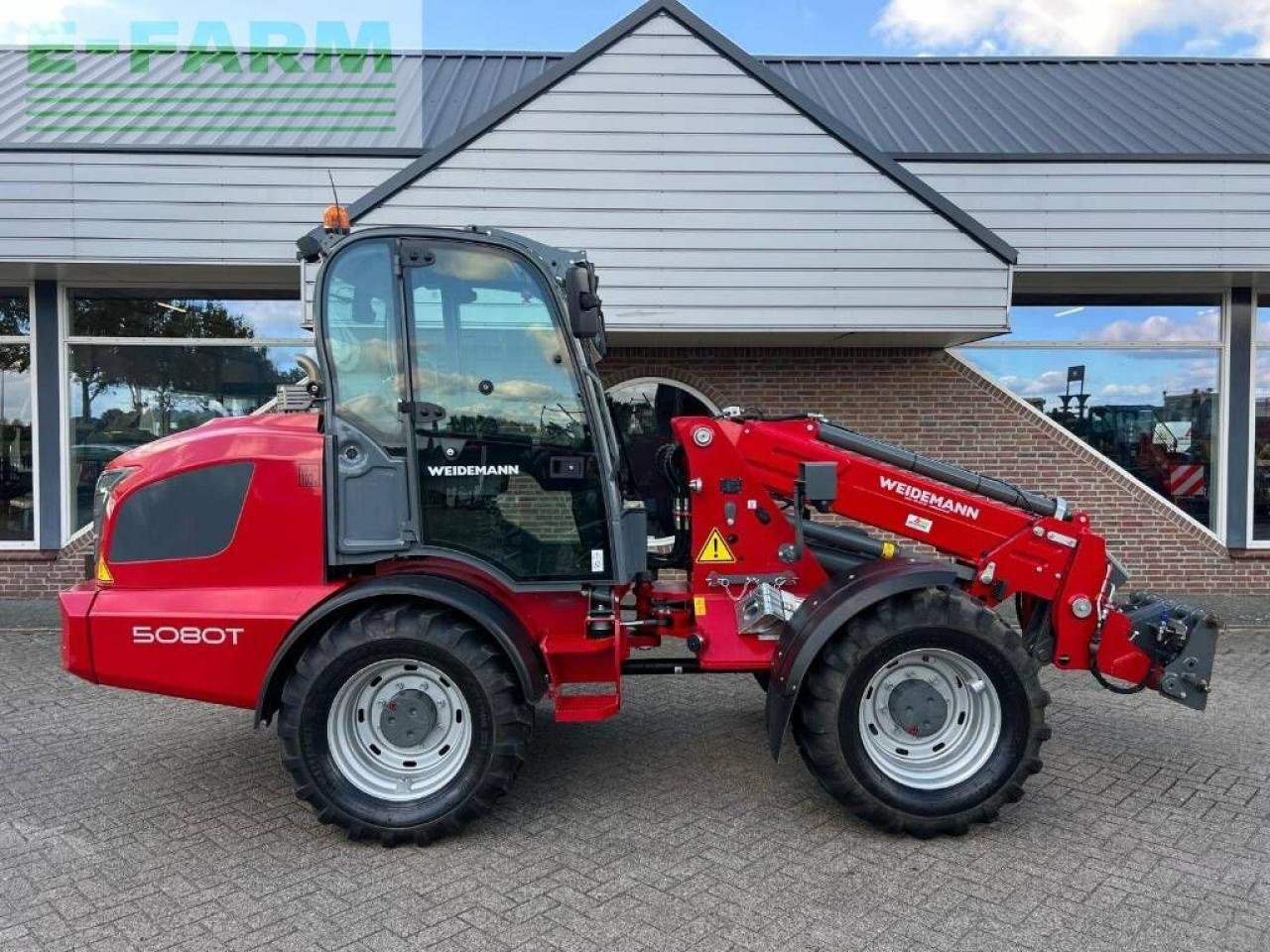 Teleskoplader van het type Weidemann  5080t, Gebrauchtmaschine in ag BROEKLAND (Foto 6)